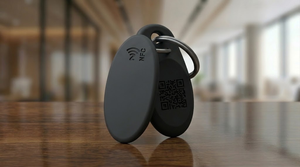 Llavero NFC + QR